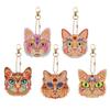 XIANXIAN Diamond Painting Keychains, 5-Piece DIY Diamond Art Keychain Set view 1