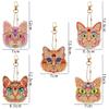 XIANXIAN Diamond Painting Keychains, 5-Piece DIY Diamond Art Keychain Set view 4