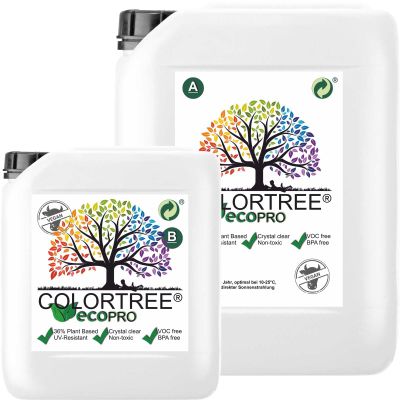 ECO-PRO Epoxy Resin with Hardener, 3.96 kg (3.0 kg A + 0.96 kg B)