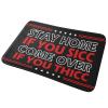 COTECI Doormat “Stay Home If You Sicc Come Over If You Thicc,” 50 x 80 cm view 2