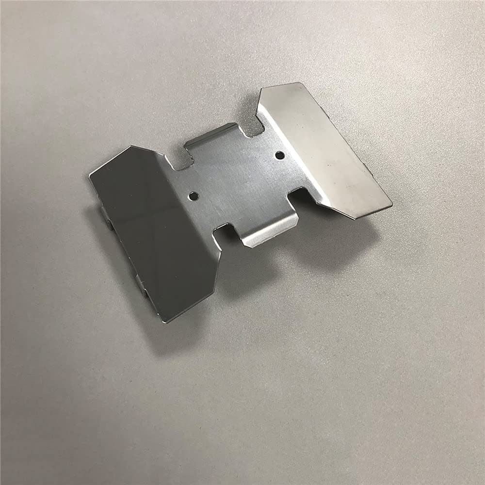 Metal Front, Axle & Lower Chassis Protection Plates for Axial SCX10 III AXI03007 Jeep Wrangler RC Car