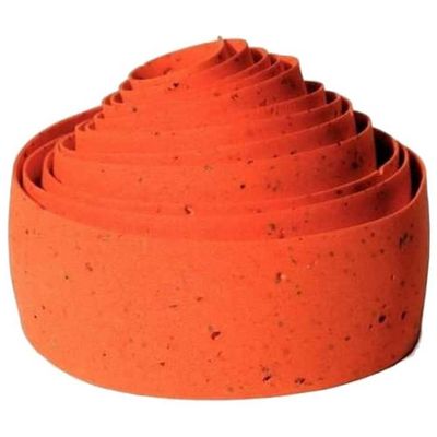 Bike Ribbon Cork Gel 16 Handlebar Tape, Orange, One Size