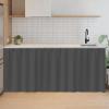 SK Studio Vintage Short Curtain, Fruit Pattern, Dark Gray, 100 x 100 cm view 1
