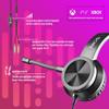 NGS MSX11 PRO On-Ear Headphones with Adjustable Microphone, 3.5 mm Jack, Adapter and Volume Control view 3