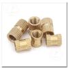 100-Pack M5 x 7.3 mm x 6 mm Knurled Brass Threaded Inserts view 4