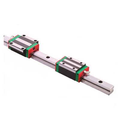 DOLUNTO Linear Guide Rails, 2-Piece HGR20 Set, 20 mm Square Rails, 1,500 mm, with 4 HGH20CA/HGW20CC Blocks