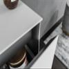 Bernstein Arctic Vanity Unit for Countertop Sink, 180 cm Wide, Push-to-Open Drawers, Pre-Assembled view 4