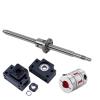 Coavoo SFU2005 1980 mm Ball Screw, C7, with Ball Nut, BK15/BF15 Supports and 8 x 12 mm Coupling Kit for CNC view 1