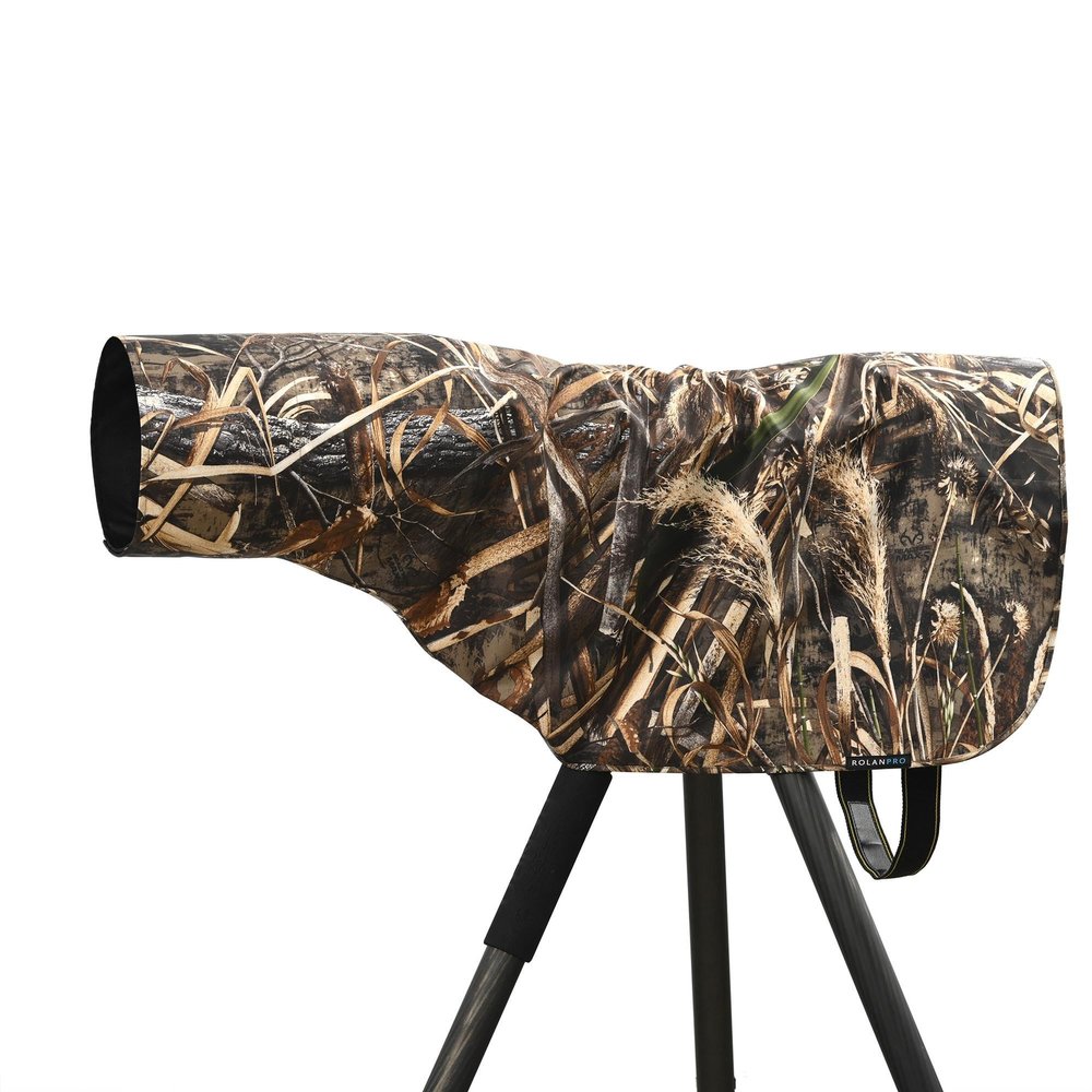 ROLANPRO Rain Cover for Canon RF 100-500mm, Sigma 150-600mm, Sony FE 100-400mm and More, Waterproof