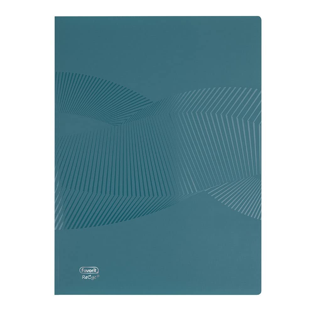 Favorit Osmose 60-Sleeve Binder, 22 x 30 cm, Recycled Matte Polypropylene, Green