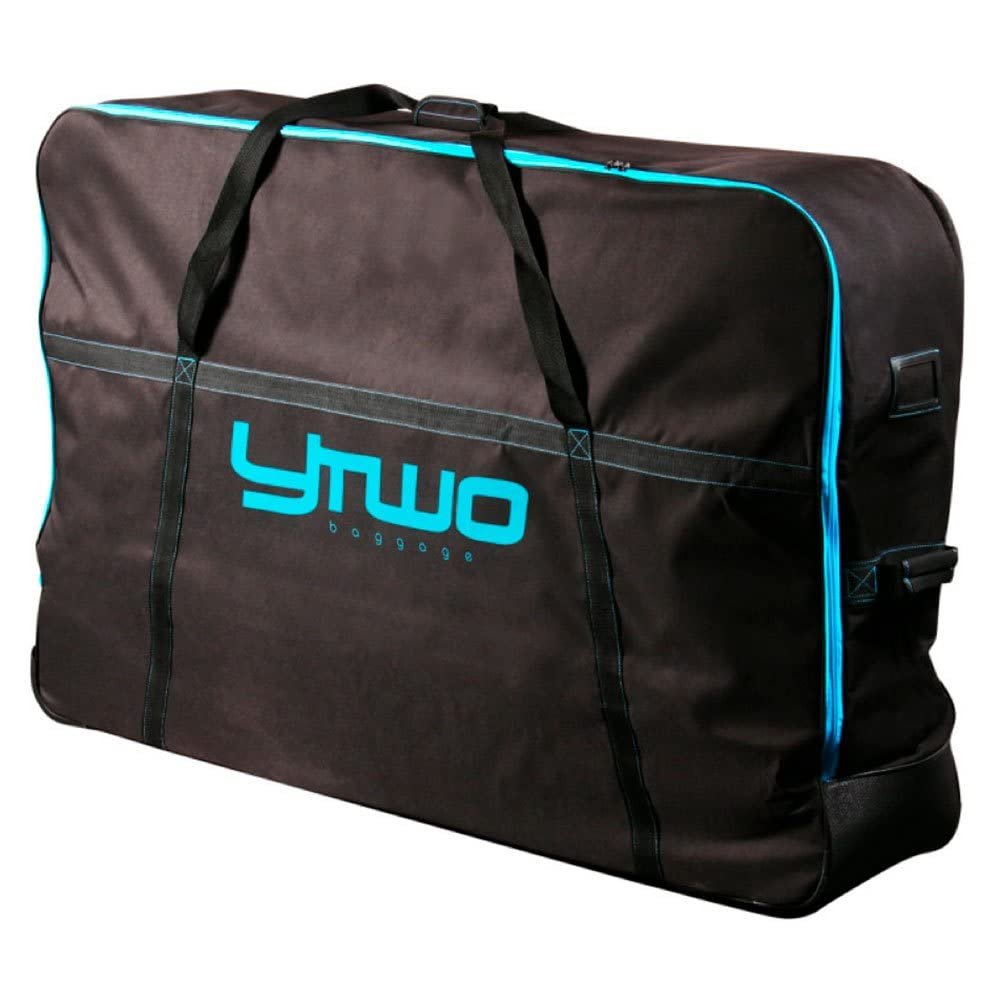Ytwo Easy Travel 3 Bicycle Travel Bag with Wheels, 600D Polyester, 8 mm EPE Padding, Water-, Shock-, and Abrasion-Resistant