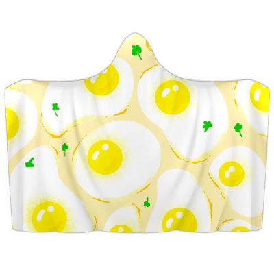 Hoodie Blanket Wearable Throw, Hooded Egg Blanket for Kids, Teens, Men & Women (39.0 x 51.0 in)
