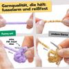 Gründl Funny uni Chenille Yarn, 10 x 100 g, Lavender view 3