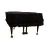VSOLS 1-Pack Soft Dustproof Grand Piano Cover, Black, 160 cm view 1