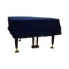 VSOLS 1-Pack Soft Dustproof Grand Piano Cover, Black, 160 cm view 2