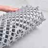 Interlocking DIY Shower Mat with Drainage Holes view 2