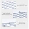 Interlocking DIY Shower Mat with Drainage Holes view 3