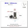 50 M4 × 16 mm Torx Screws for CNC Turning Tool Carbide Inserts, Grade 12.9 Alloy Steel view 2
