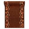 Mazovia Hallway Runner 67 x 1200 cm, Brown, Classic 1990s Retro, Soft, Non-Slip view 1