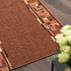 Mazovia Hallway Runner 67 x 1200 cm, Brown, Classic 1990s Retro, Soft, Non-Slip view 3