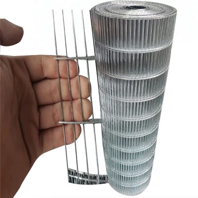 Welded Wire Mesh, 0.4 x 10 m, 1.5 x 10 cm Openings, Galvanized Steel
