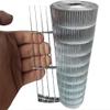 Welded Wire Mesh, 0.4 x 10 m, 1.5 x 10 cm Openings, Galvanized Steel view 1