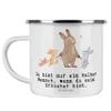 Mr. & Mrs. Panda Educator Heart Camping Enamel Mug view 1