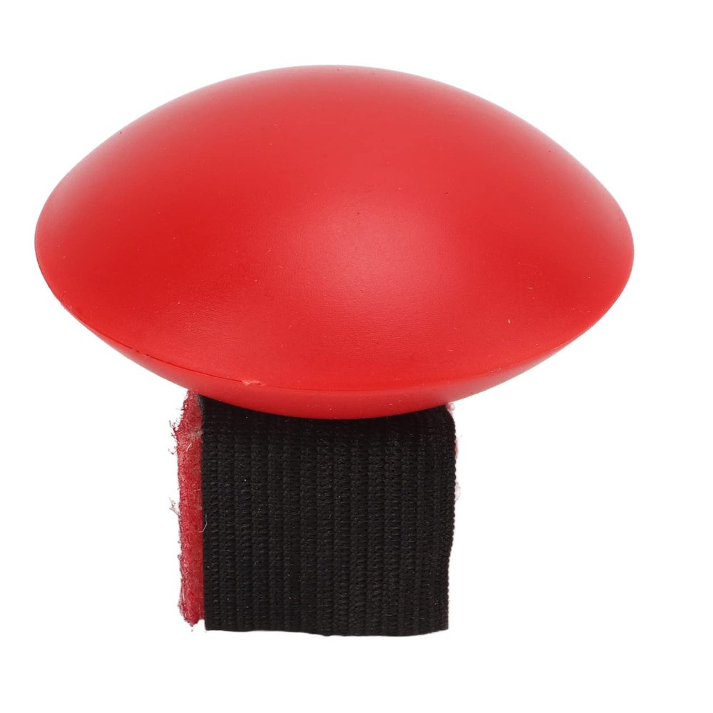 African Drum Finger Shaker for Performances, Red