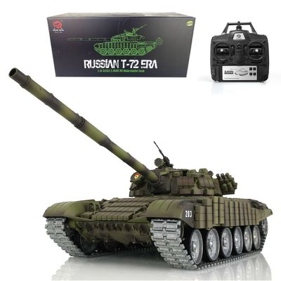 Toucan RC Hobby Heng Long T72 RC Battle Tank 1/16 RTR, 7.0 Mainboard, 3939 Armor, Metal Tracks & Wheels