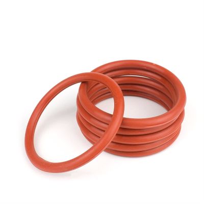 Generic WNJ-Tool Red Silicone O-Ring, 20 × 12 × 4 mm, 100 pcs