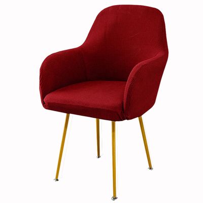 XGANGM Stretch Velvet Armchair Slipcover, Color 6, 1 Piece