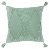 furn. Mbel Kantha Tufted Stitch Diamond Cotton Cushion Cover view 1