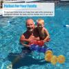 LILANAI Pool Float Line with Flat End Divider, 3 m/9.8 ft view 4