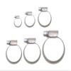 Stainless Steel Hose Clamps W2, 9 mm Band, 50–70 mm, 10-Pack view 1