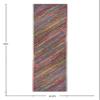 CASAVANI Handwoven Braided-Style Jute Runner Rug, 150 x 300 cm (5 x 10 ft) view 3