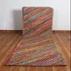 CASAVANI Handwoven Braided-Style Jute Runner Rug, 150 x 300 cm (5 x 10 ft) view 4