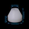 WHYHKJ 20-Piece White Pen Bushings for Woodturning view 2