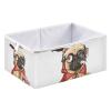 Funny Pug Storage Box, Foldable Cube Organizer view 2