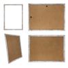 CLAMARO Collage Picture Frame, Vintage White, MDF, 85 x 85 cm, with Acrylic Glass view 2