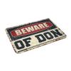 Man Cave Essentials “Beware of Don” Doormat for Men (50 x 80 cm) view 2