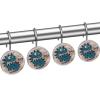 12-Pack Decorative Shower Curtain Hooks with Cute Dinosaur Designs view 2