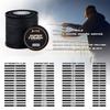 HERCULES Super Tough Braided Fishing Line, 4 lb, 500 yd, 4-Strand, Black view 2