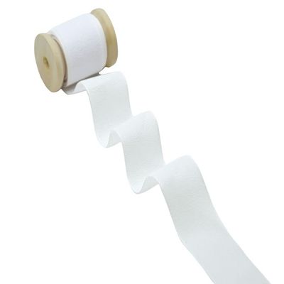 Furlanis Silk-Effect Chiffon Ribbon, Natural White, 25 mm x 25 m
