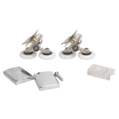 Miskall Shower Door Rollers, Zinc Alloy, Glass Door Rollers