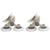 Miskall Shower Door Rollers, Zinc Alloy, Glass Door Rollers view 2