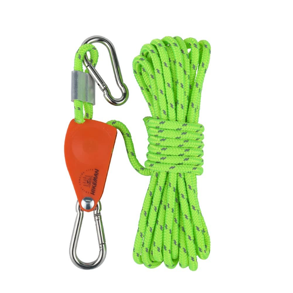 Reflective Camping Guyline, 6 mm x 5 m, with Tensioner