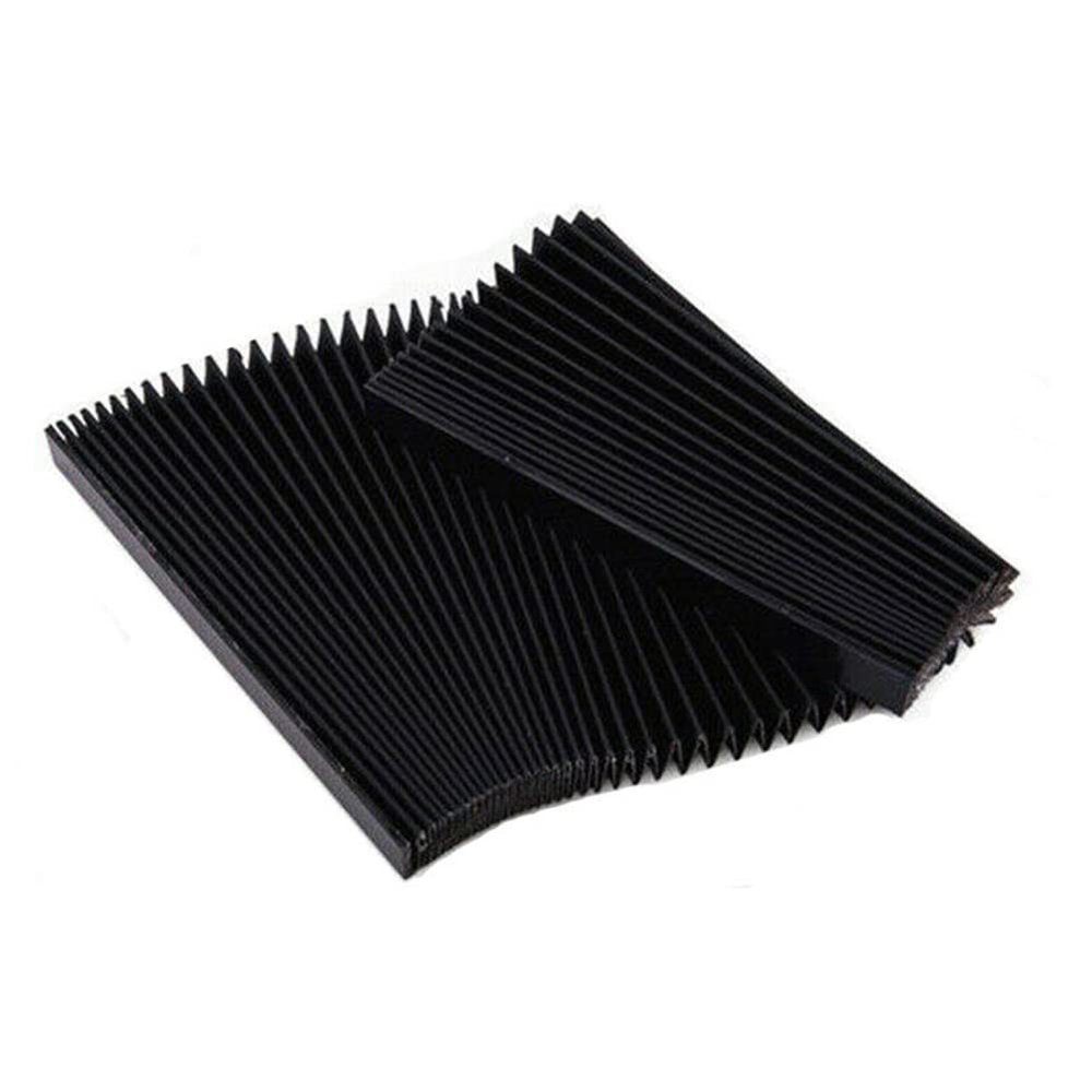 RANRAO Milling Machine Protective Cover, Flexible Flat Bellows Guard