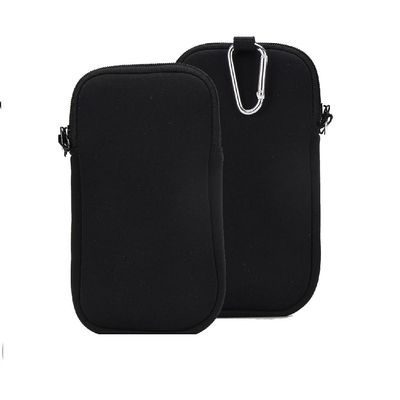 K-S-Trade Neoprene Phone Case for Xiaomi Poco F2 Pro with Carabiner Clip