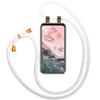 moex Phone Lanyard Case for Realme 9 Pro, Detachable 155 cm Strap, White view 1