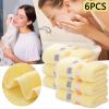 Wzxhew 6-Pack Hand Towels, Soft and Absorbent, Easy to Clean, for Kitchen, Bathroom and Living Room, One Size view 2